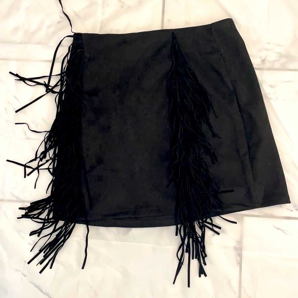 Black skirt
